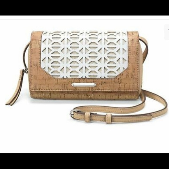Stella and Dot Nolita Crossbody/Clutch - Cork - Picture 1 of 4
